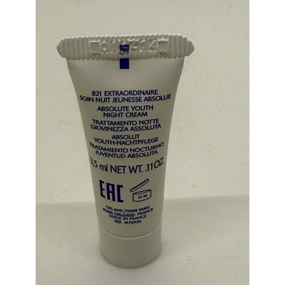 Orlane B21 Extraordinaire ABSOLUTE YOUTH CREAM .11oz, VIVIFYING LOTION 2oz & M61